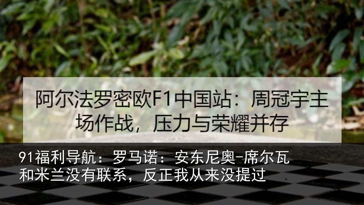 91福利导航:罗马相关情况和米相关情况从来没提过